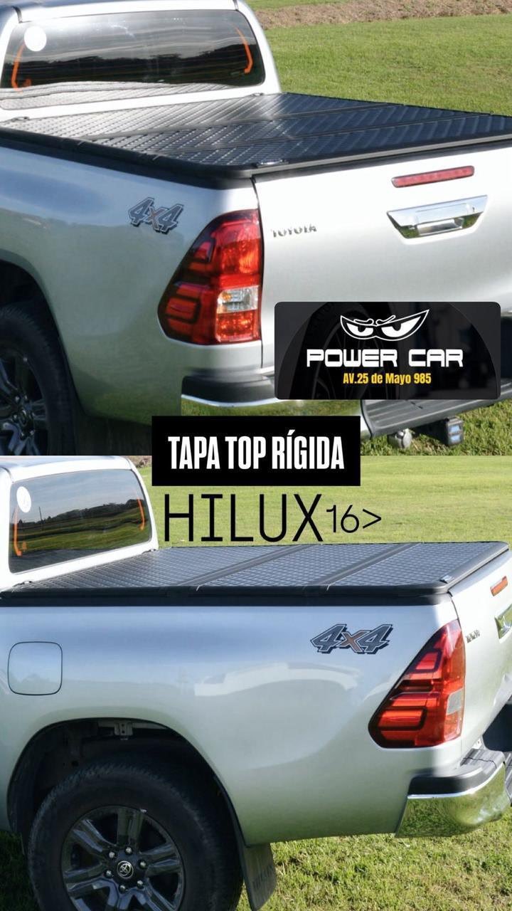 TAPA RIGIDA TOP TIGER HILUX 16+