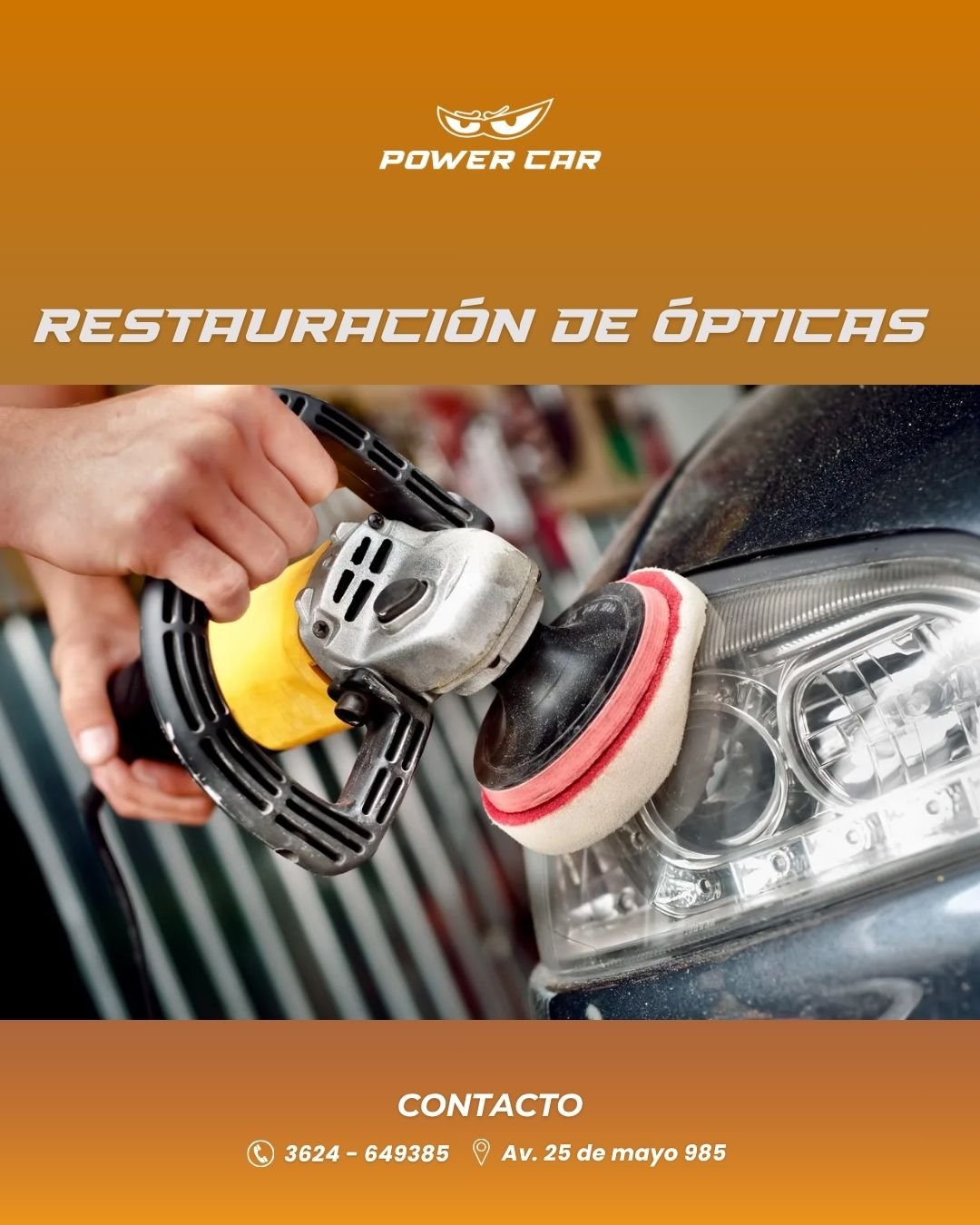 RESTAURACION DE OPTICAS C/U