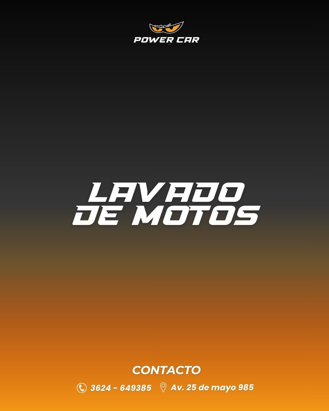 LAVADO DE MOTOS