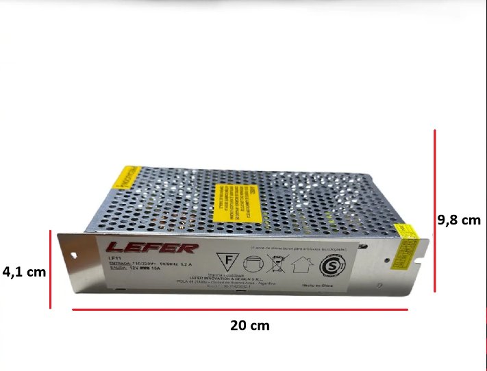 FUENTE DE ALIMENTACION 15AMP